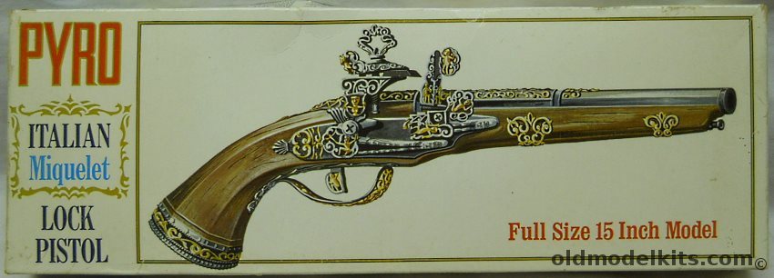 Pyro 1/1 Miquelet Moorish Lock Pistol, G226-200 plastic model kit